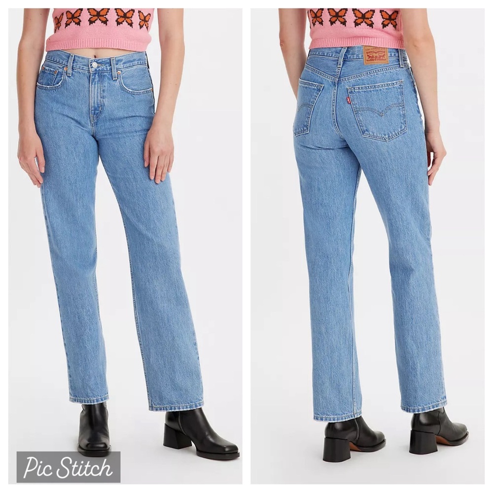 Levi’s Low Pro Straight Charlie Try Medium Baggy Loose Relaxed 90s Jeans Y2K 26 - Picture 2 of 15